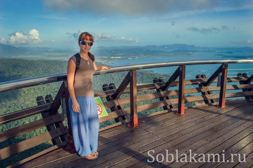 канатная дорога на острове Лангкави, Langkawi Cable Car, Sky Bridge