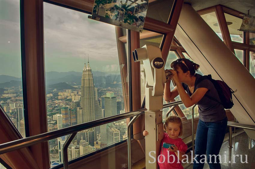 Телебашня Менара, Куала-Лумпур, KL Tower, Kuala-Lumpur