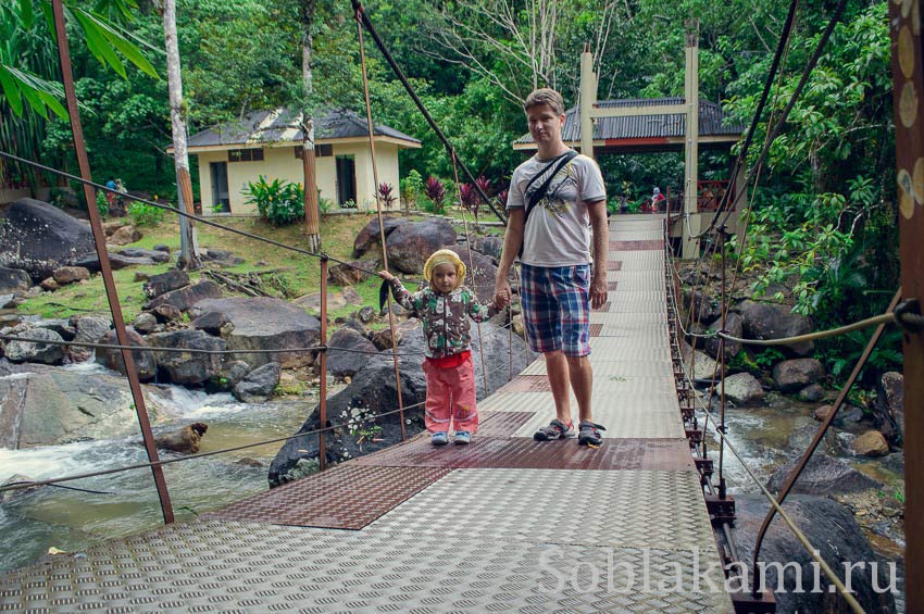 Горячие источники и водопад Дуриан на острове Лангкави: фото, отзывы