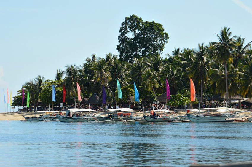 острова Хонда Бей (Honda Bay) на Палаване, Филиппины, остров Pandan