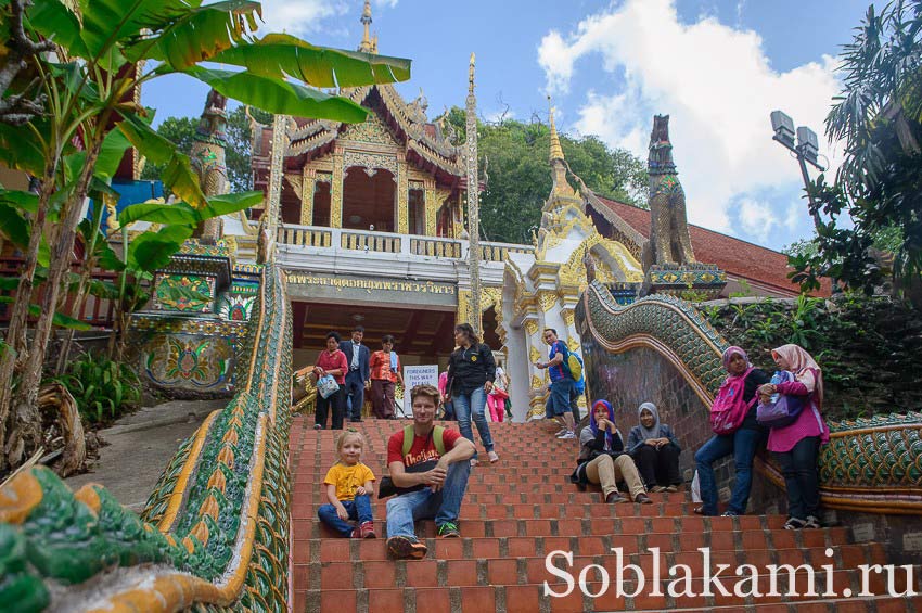 гора и храм  Дои Сутеп в Чиангмае, фото, отзывы