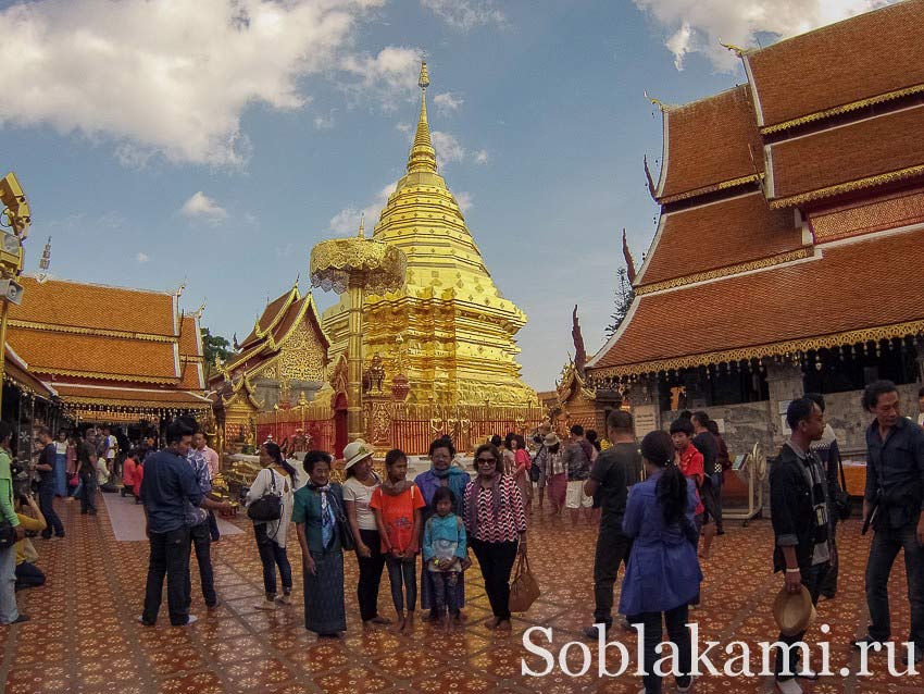 гора и храм  Дои Сутеп в Чиангмае, фото, отзывы