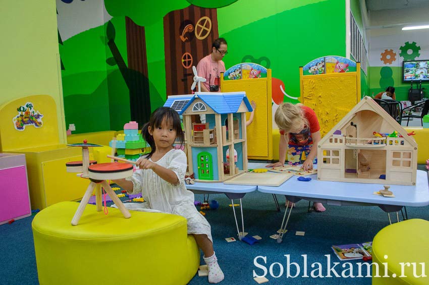 Kidzoona Ekamai, игровая зона в Бангкоке, отзывы, фото