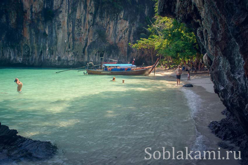 Hong and Paradise islands, Krabi, острова Хонг и Парадайз в Краби