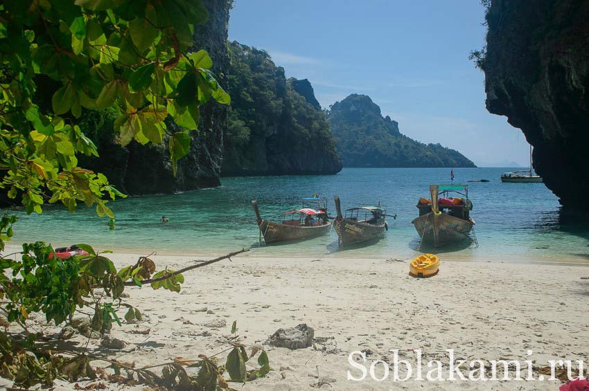 Пляж на острове Пода (Koh Poda Beach)