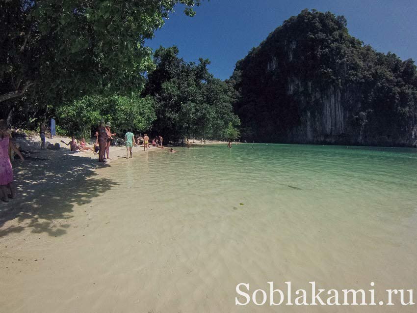 Пляж на острове Хонг (Hong Island)