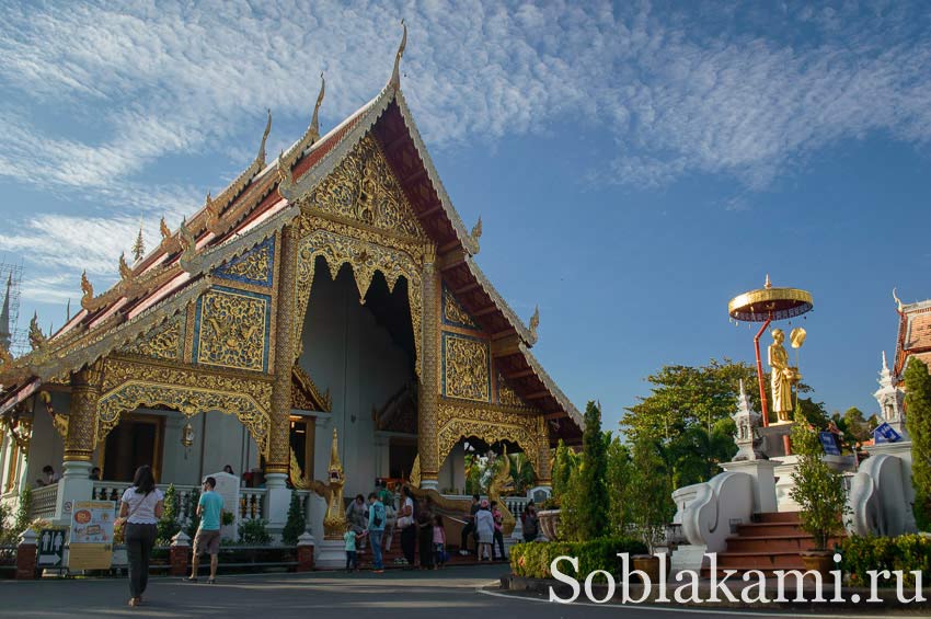 Храм Phra Singh в Чиангмае: фото, отзывы